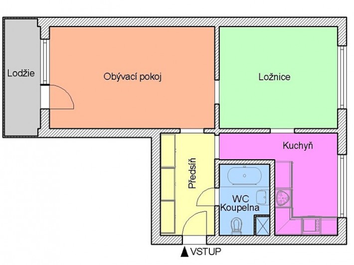 Квартира, 2+1, 53м2, Прага-10 – Малешице фото 3